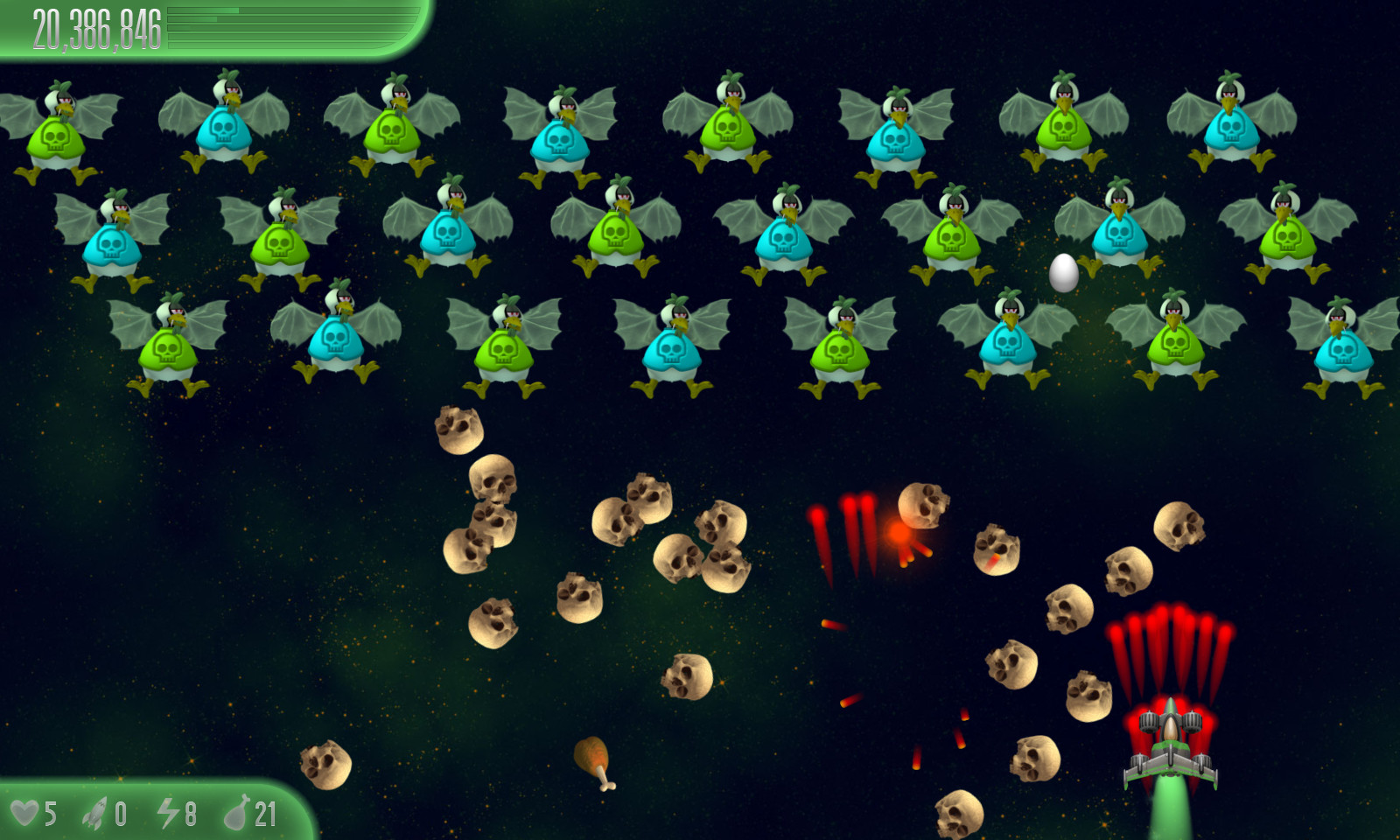 Chicken Invaders 5 - Halloween Edition Featured Screenshot #1