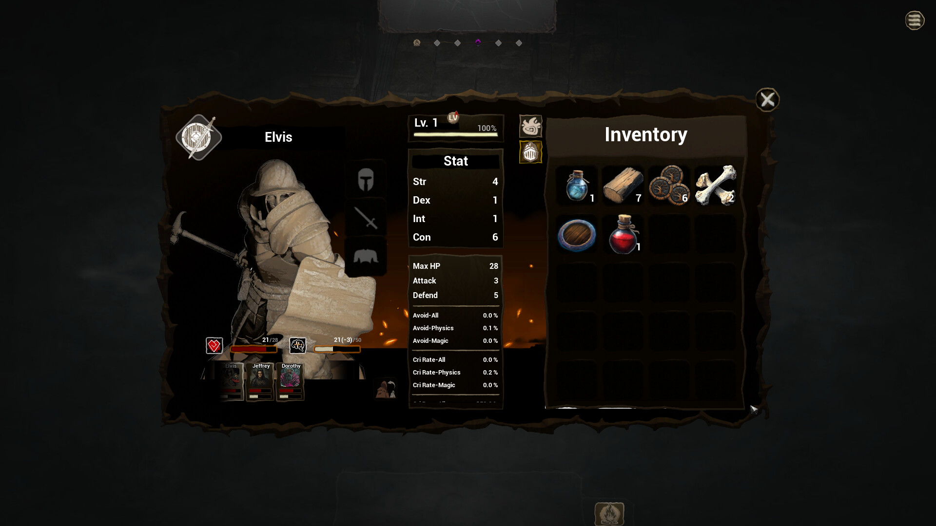 #5. Ashen Dungeon Demo (Steam) 由: RasEn Inc