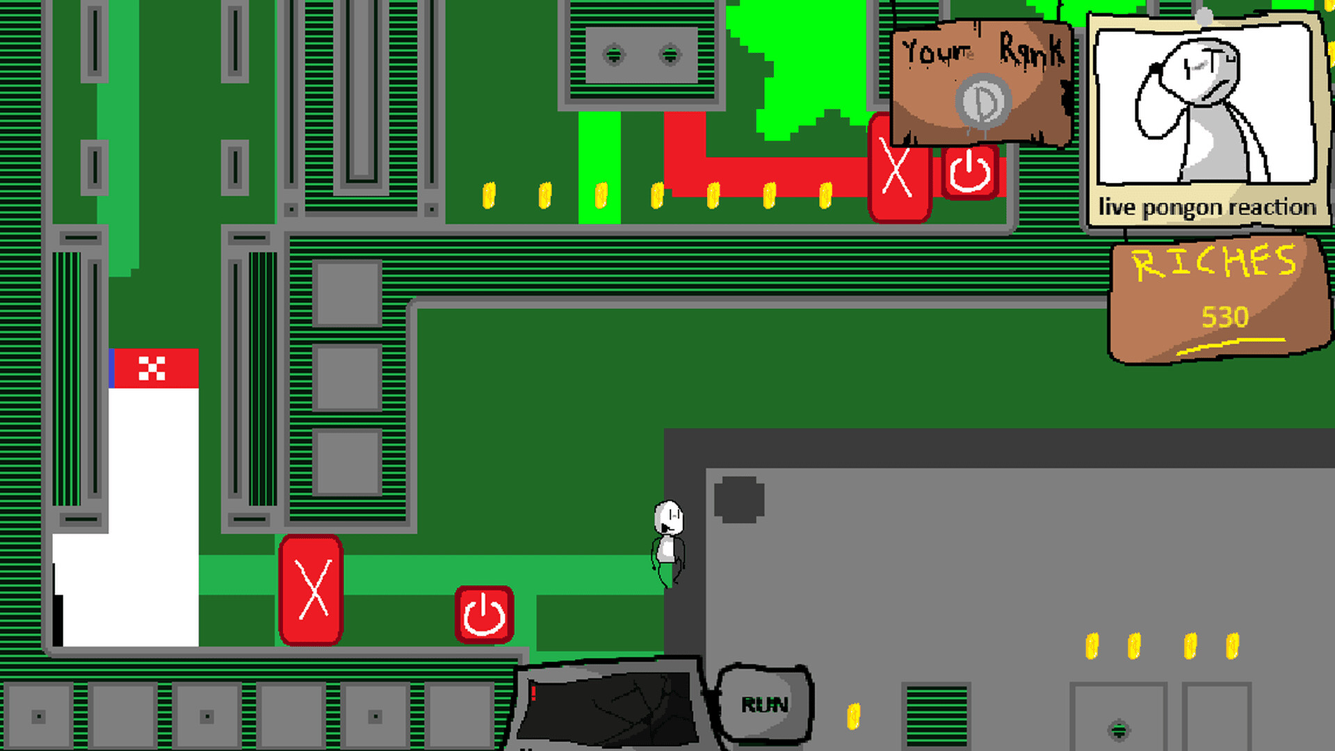 Evil Pongon Game screenshot 1