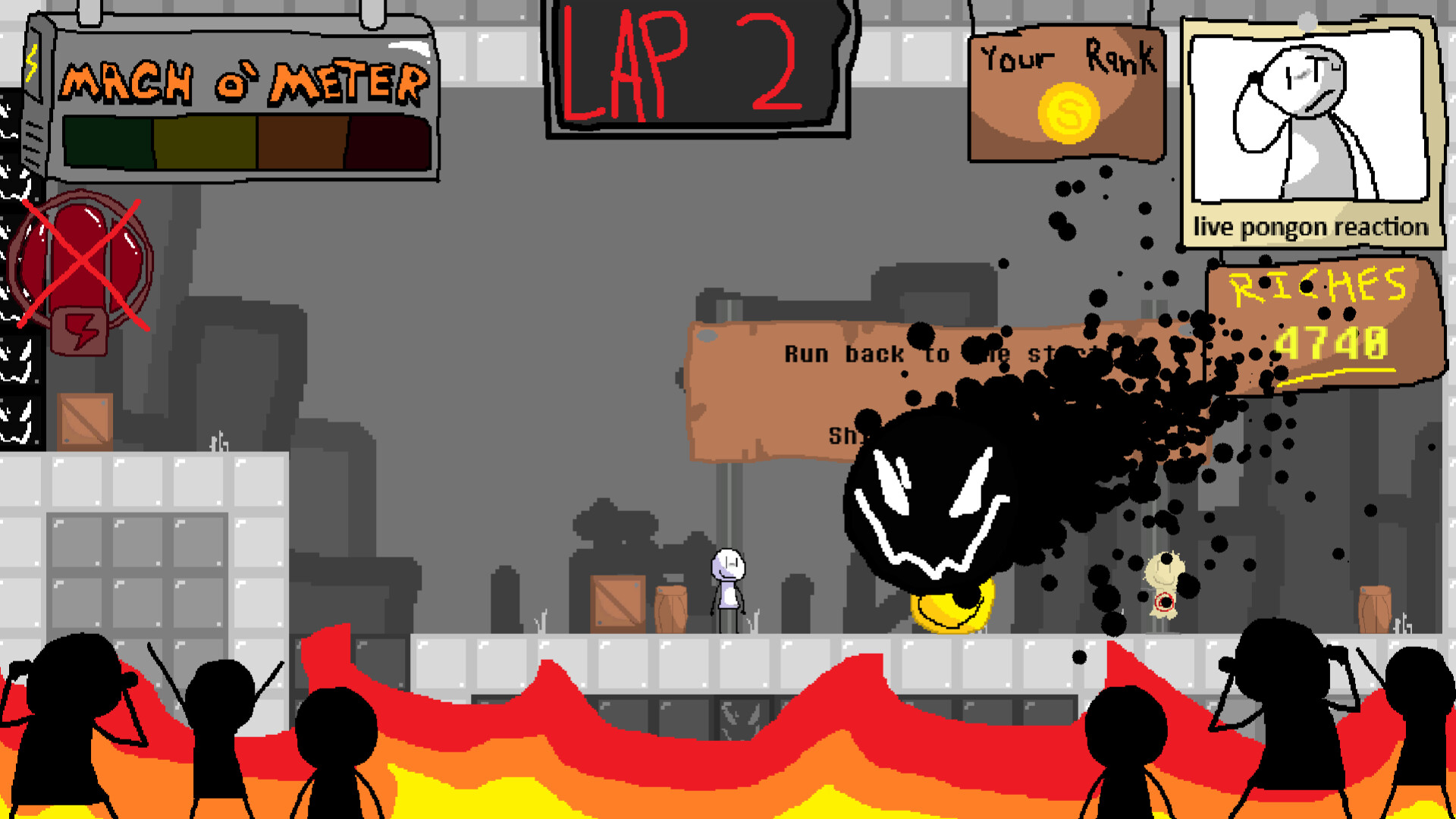 Evil Pongon Game screenshot #12