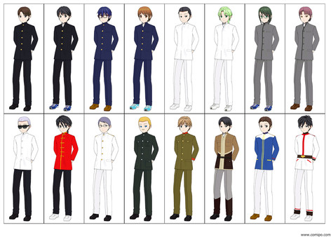 ComiPo!: Blazer & Gakuran