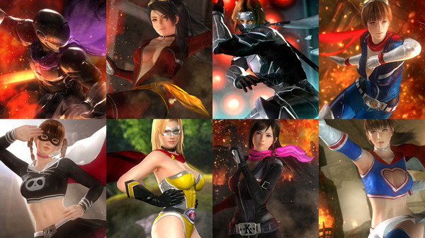 Fighter Force Costume Set