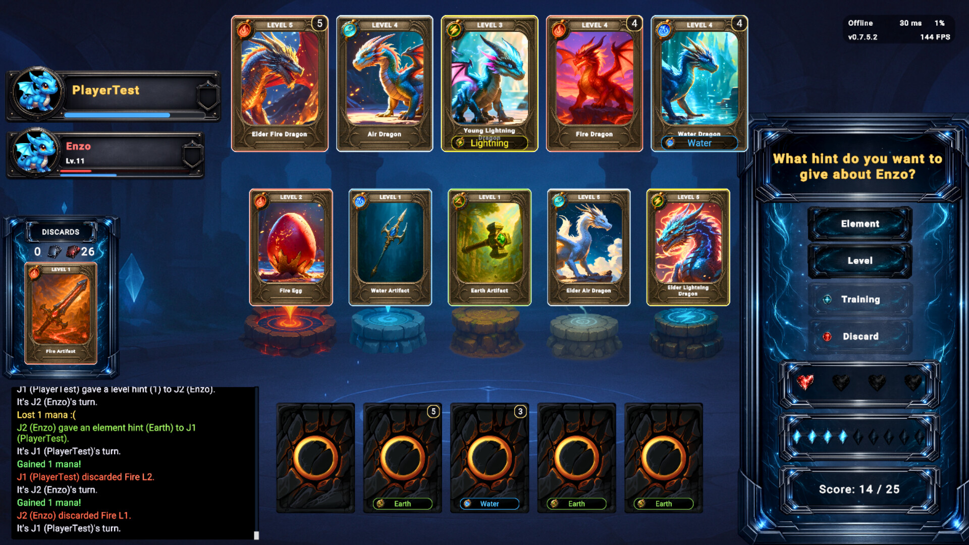 DraQu: Elemental Awakening screenshot #3