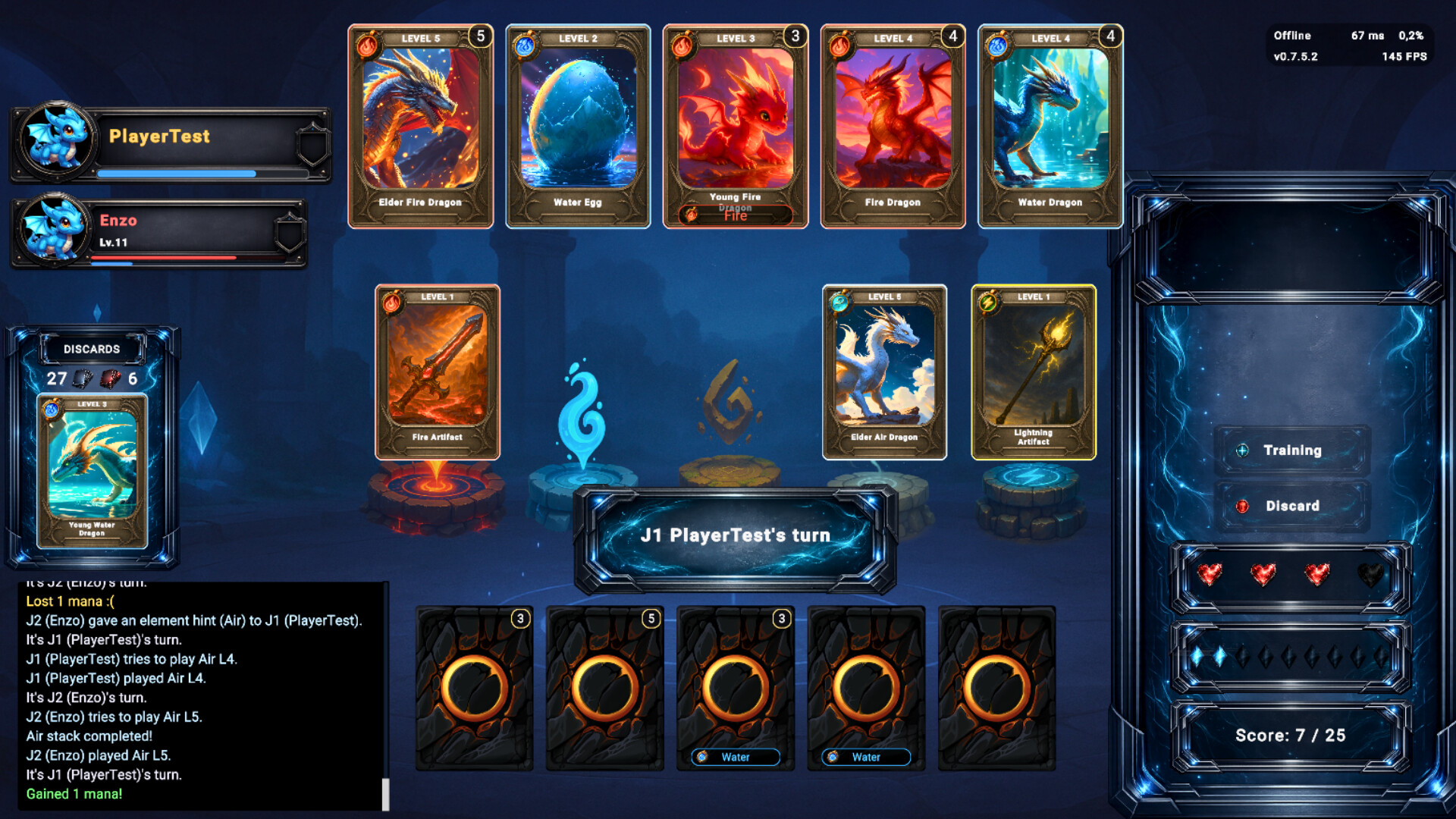 DraQu: Elemental Awakening screenshot #5