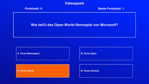 Скриншот из Quizverse
