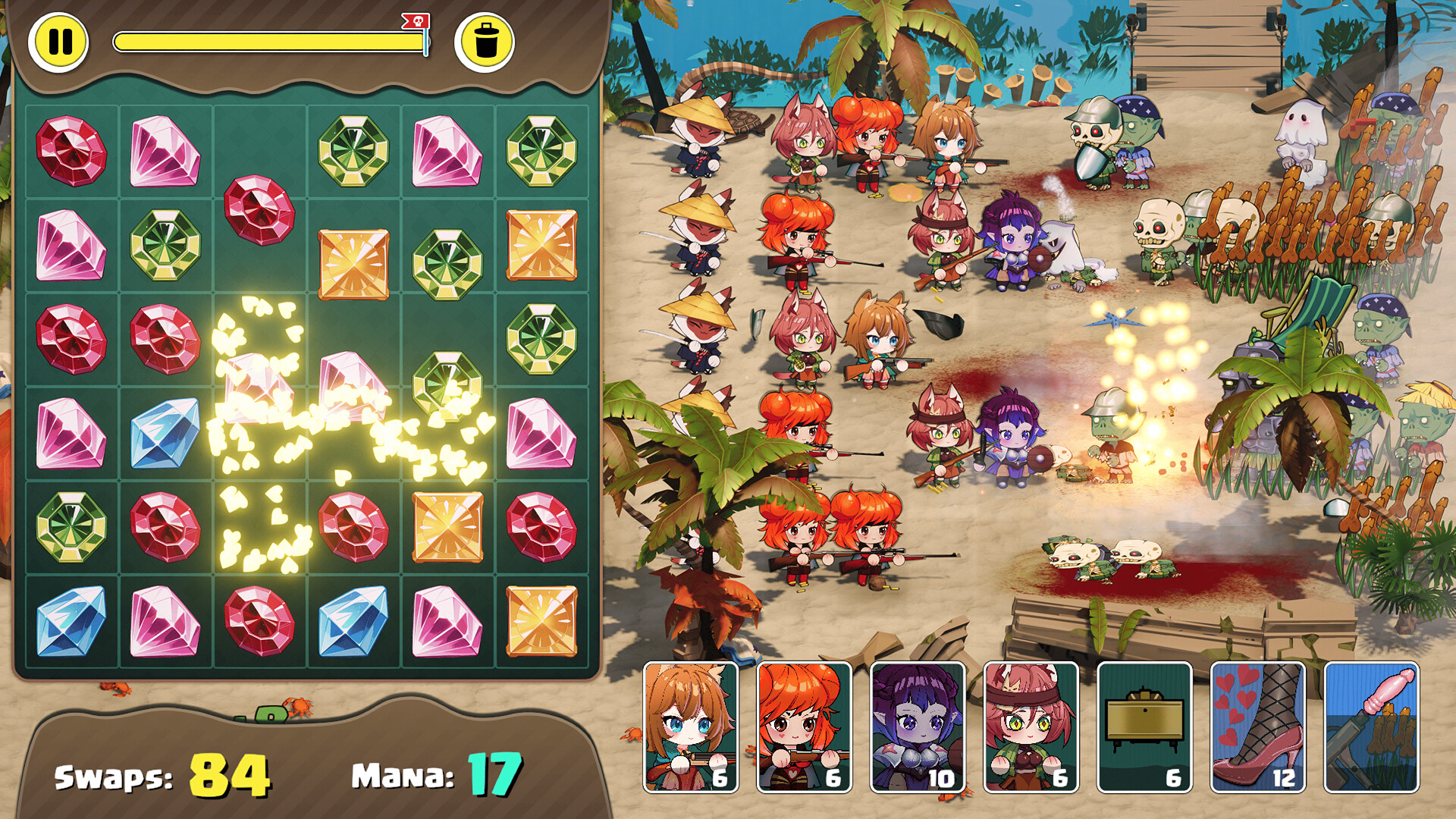 Harem vs Zombies screenshot #8