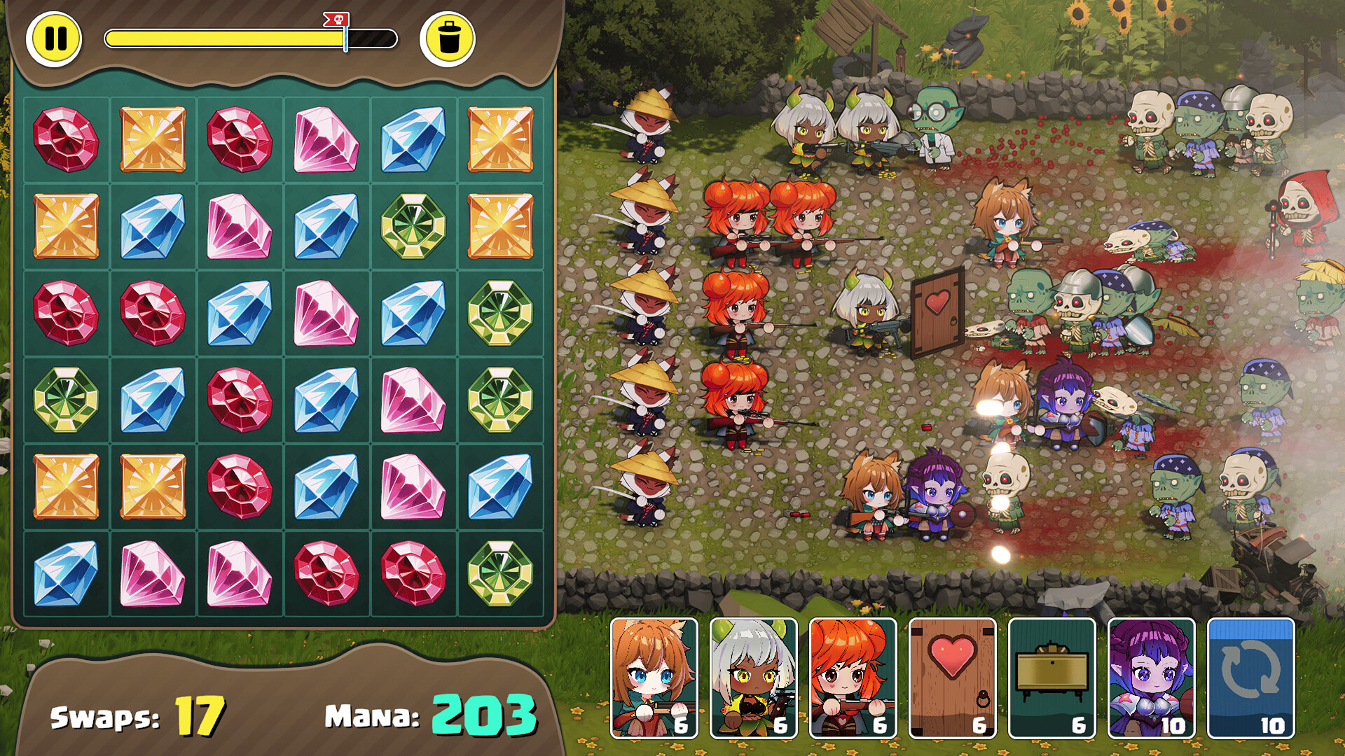 Harem vs Zombies screenshot #13