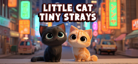 LITTLE CAT TINY STRAYS header banner
