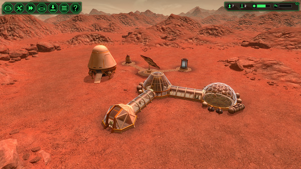 Screenshot z Planetbase