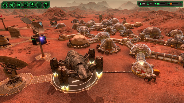 Screenshot z Planetbase