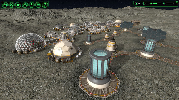 Screenshot z Planetbase