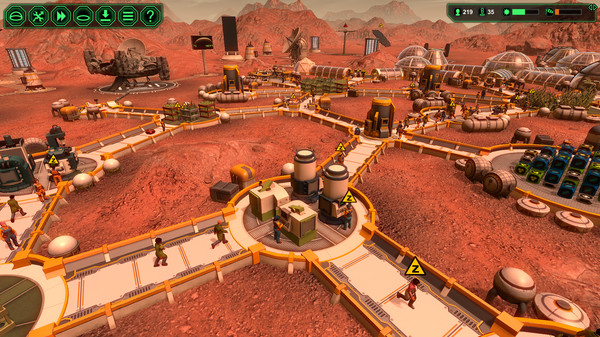 Screenshot z Planetbase