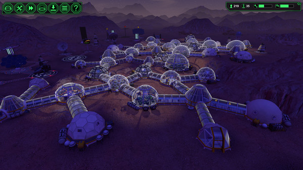 Screenshot z Planetbase