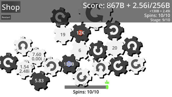 Gear Number Go Up Demo