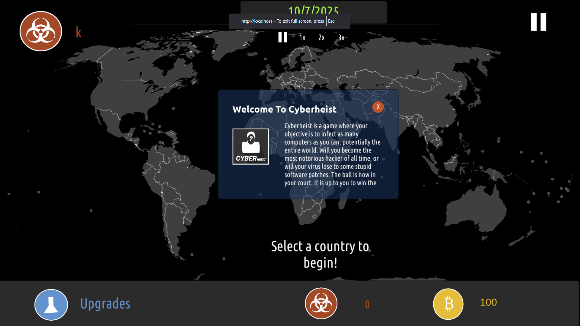 Cyberheist screenshot #2