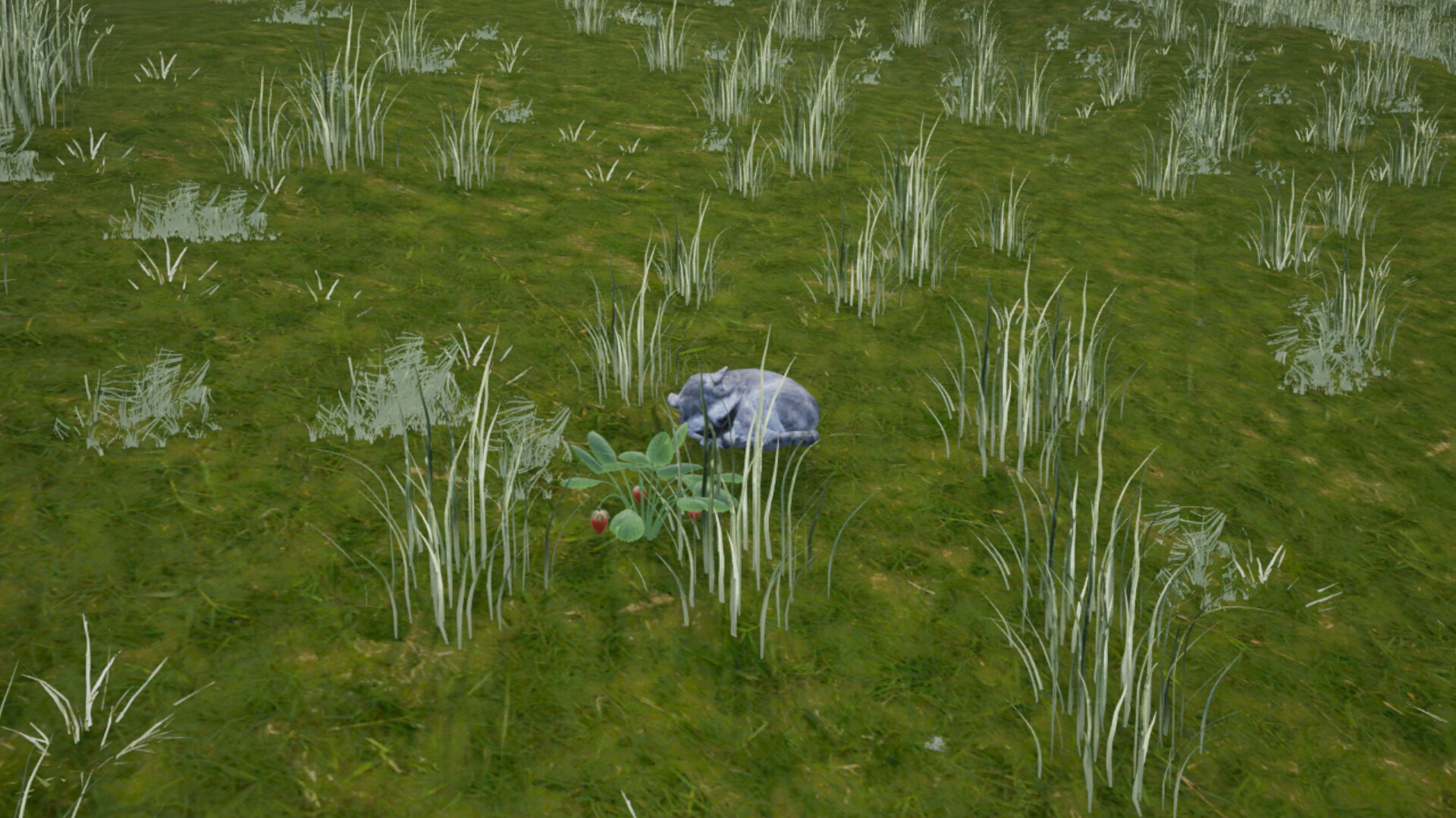 Screenshot: drone HUD overlay
