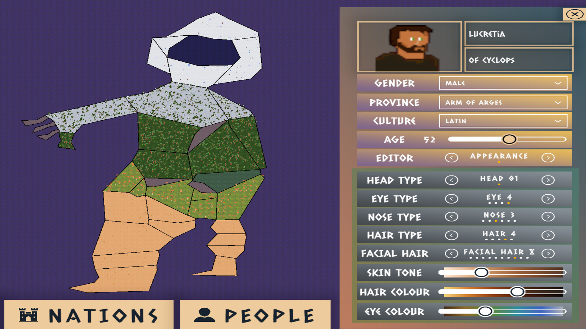 Provinces screenshot