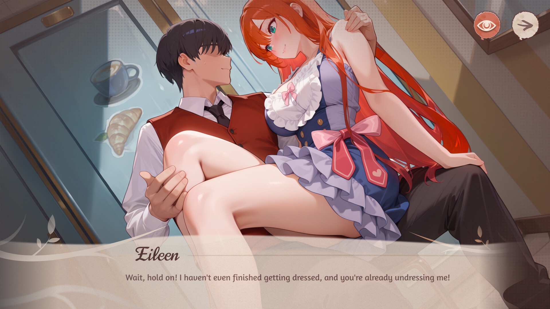 Coffee & Boobs - Raiders of the Witch’s Elixir scene