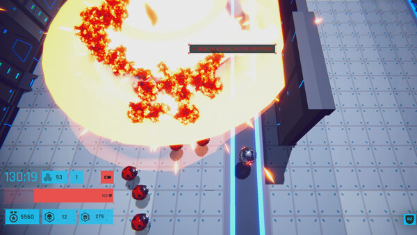 Screenshot of Swarm Me