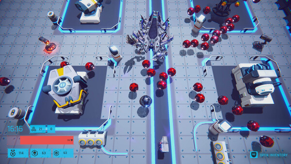 Screenshot of Swarm Me