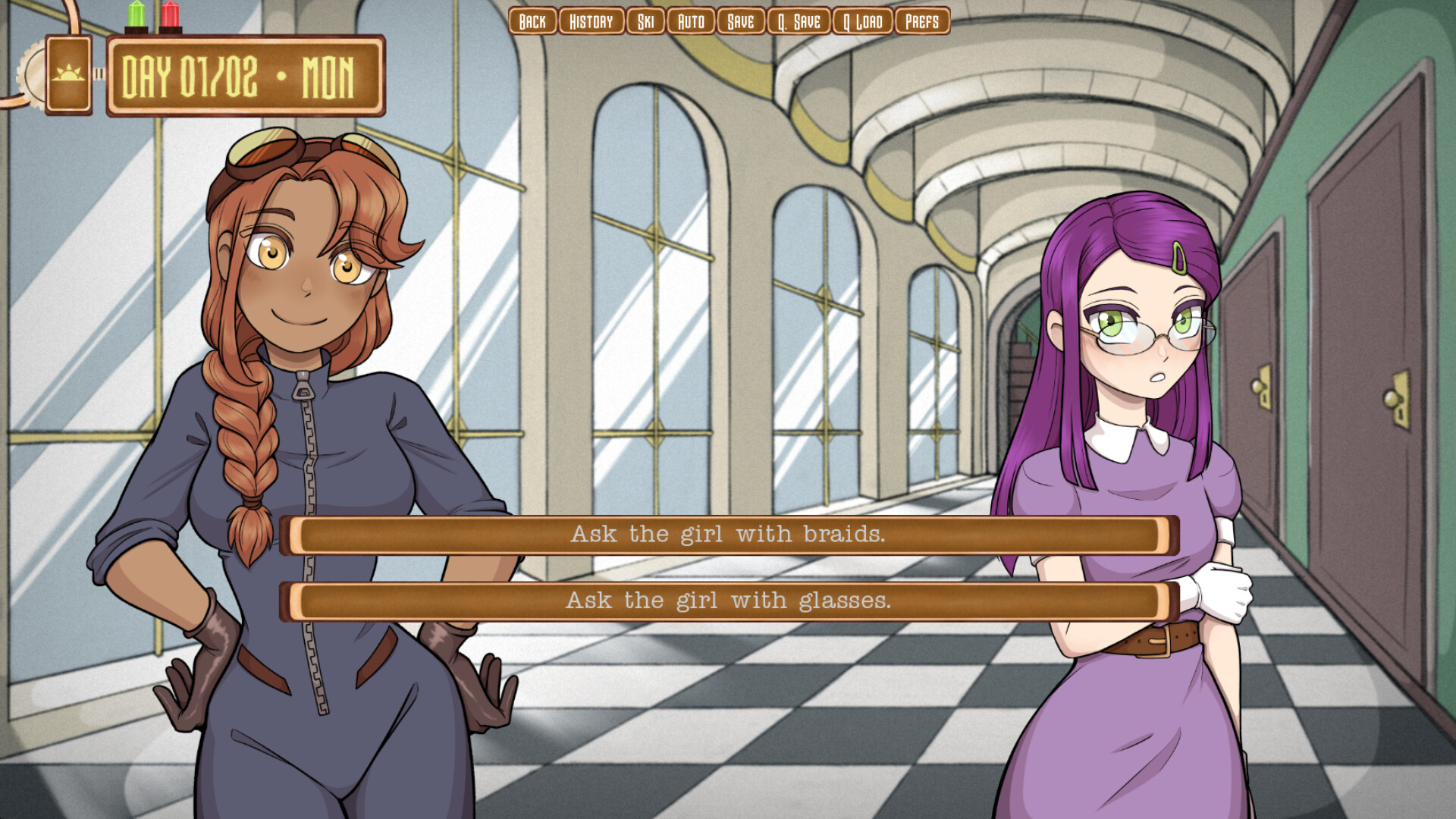 Bellochia: Love Powered by Gears screenshot #1