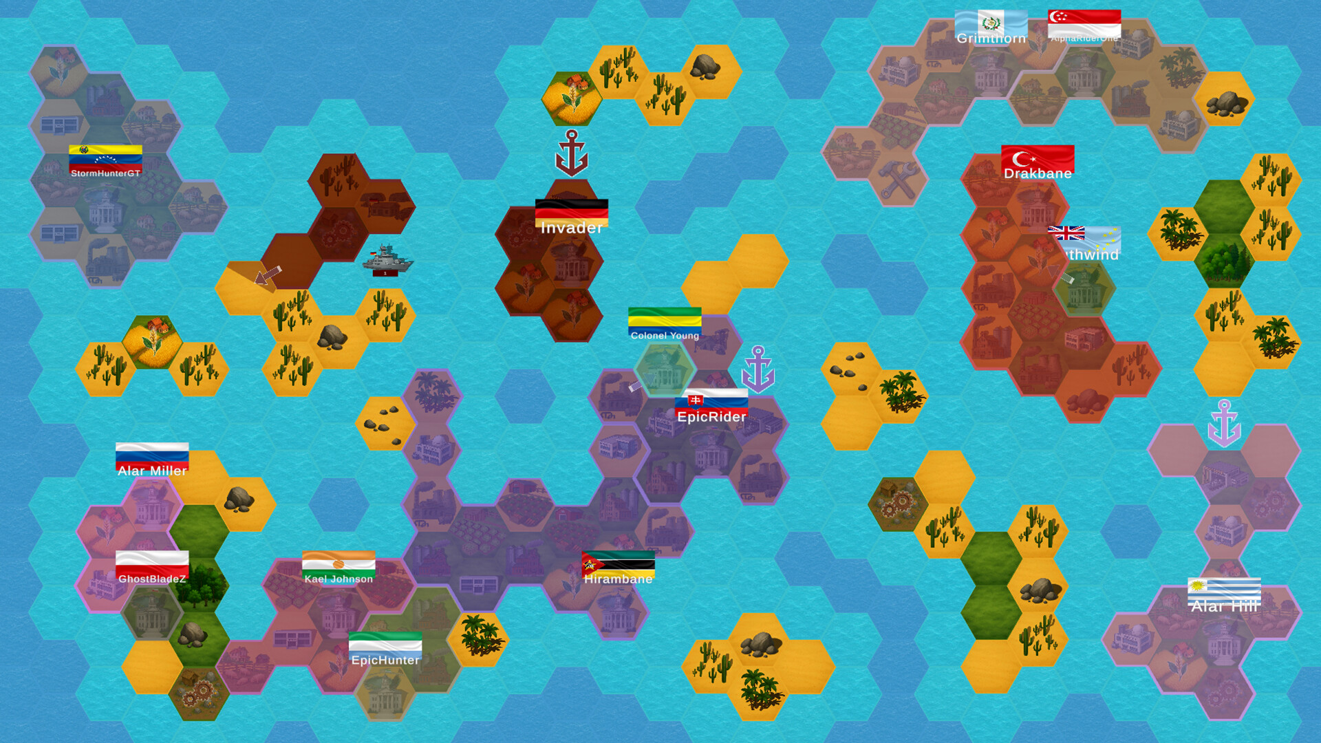Invaders screenshot 1