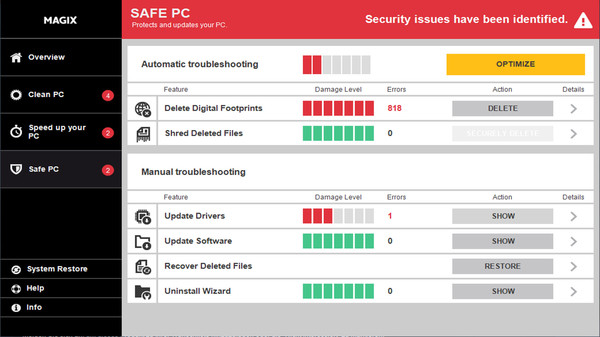 MAGIX PC Check & Tuning 2016 screenshot 4