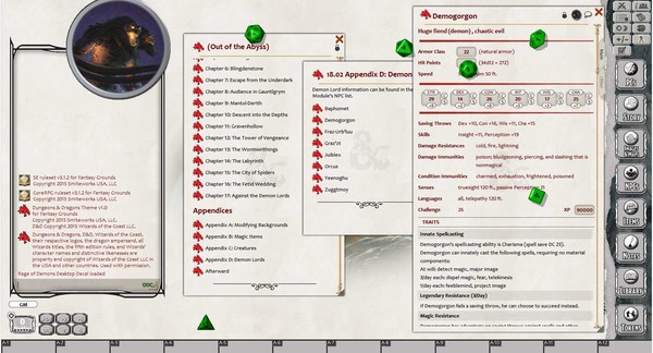 Fantasy Grounds - D&D Rage of Demons: Out of the Abyss