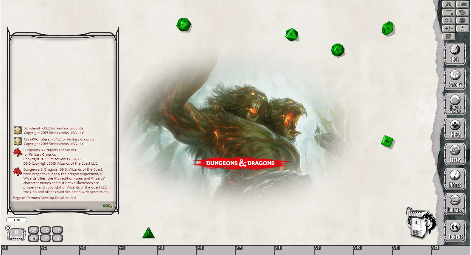 Fantasy Grounds - D&D Rage of Demons: Out of the Abyss Featured Screenshot #1