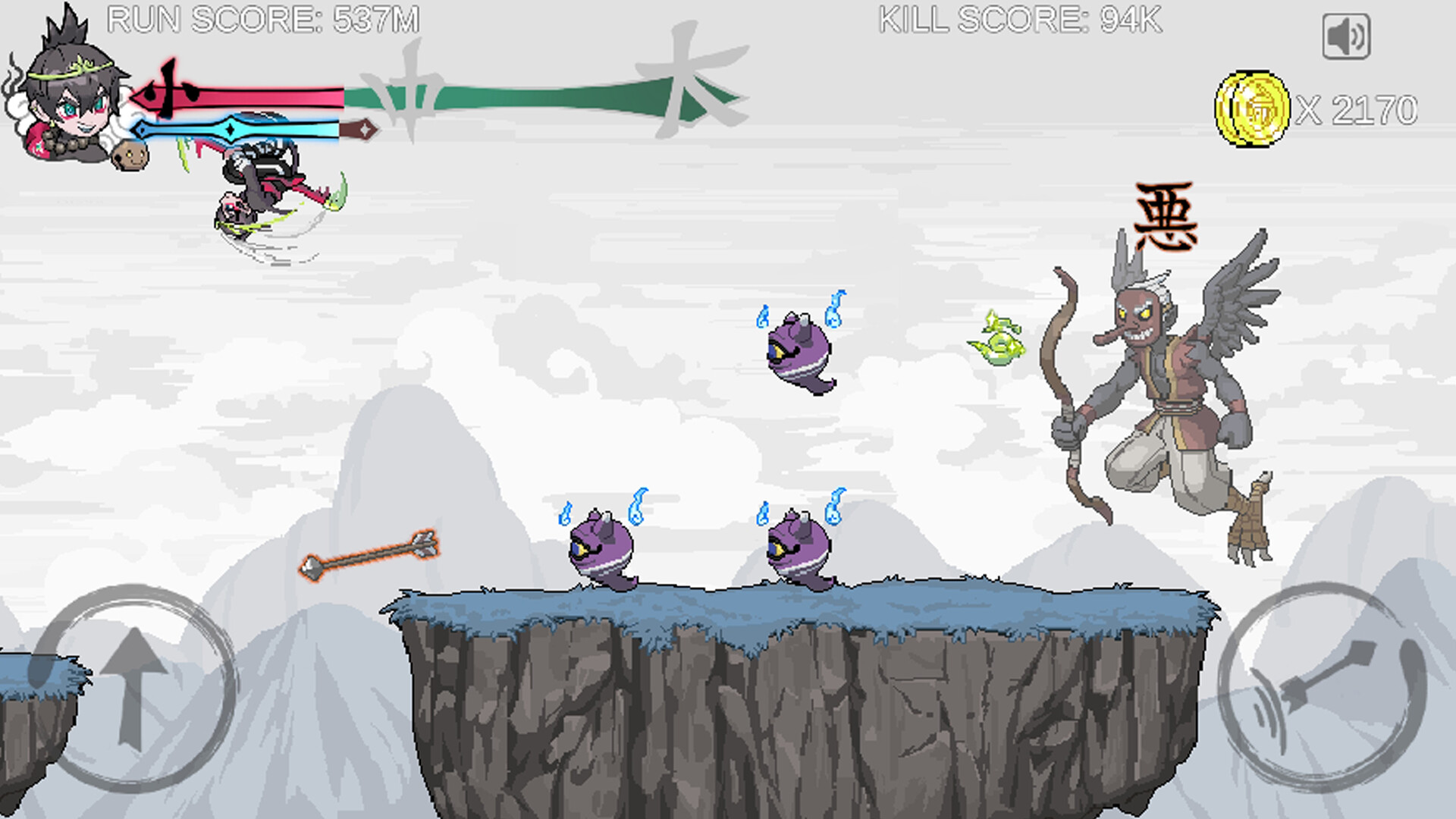 서유기런: Wukong Run screenshot #2