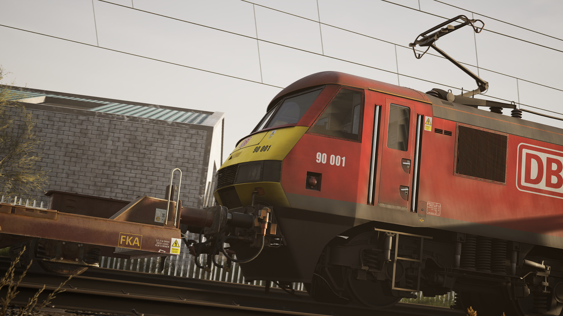 Скриншот Train Sim World® 6: BR Class 90 Electric Freight Loco Add-On  — кадр 7