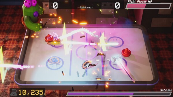 Get Rich with Air Hockey! — Earn more coins with each hit. —