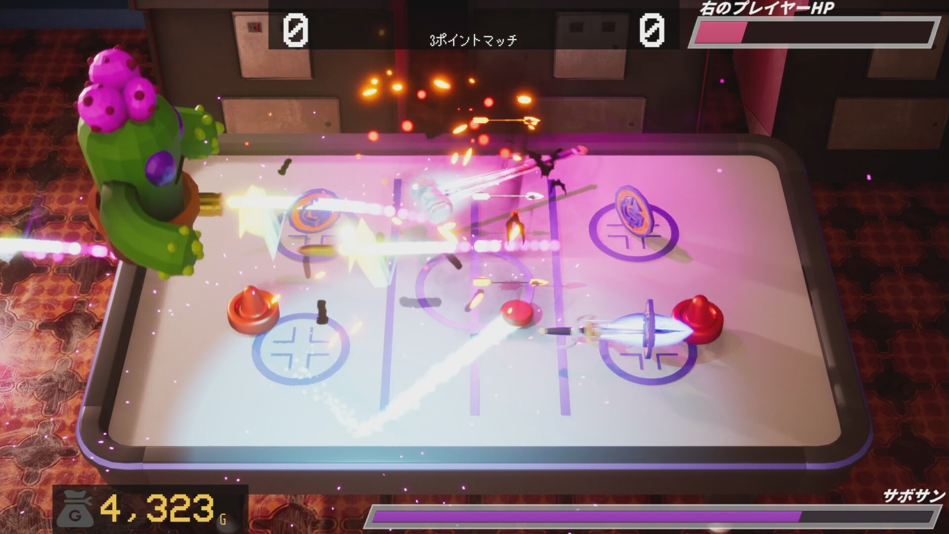 ホッケーで金を稼げ！ -打つたび増えるゲーム内通貨-のスクリーンショット 1