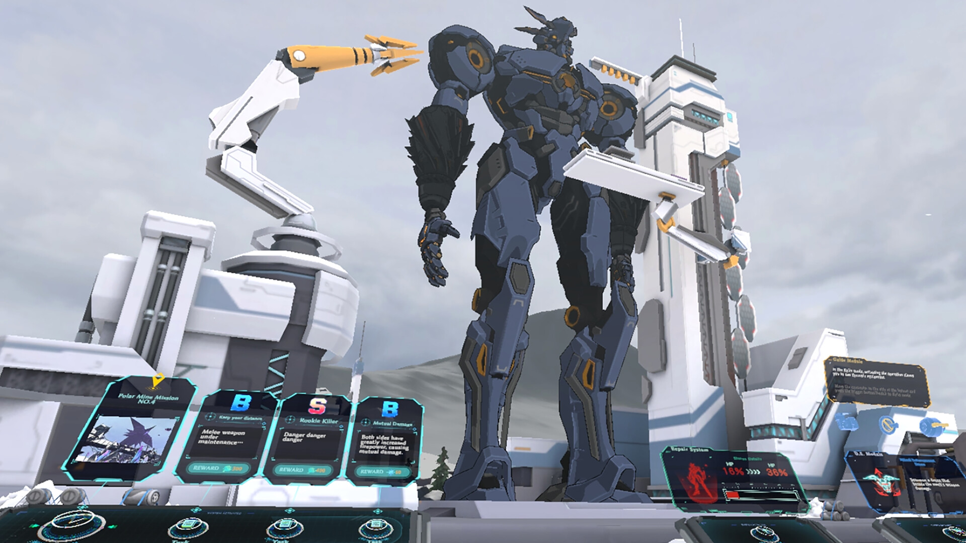 Скриншот игры Mecha Force - 3