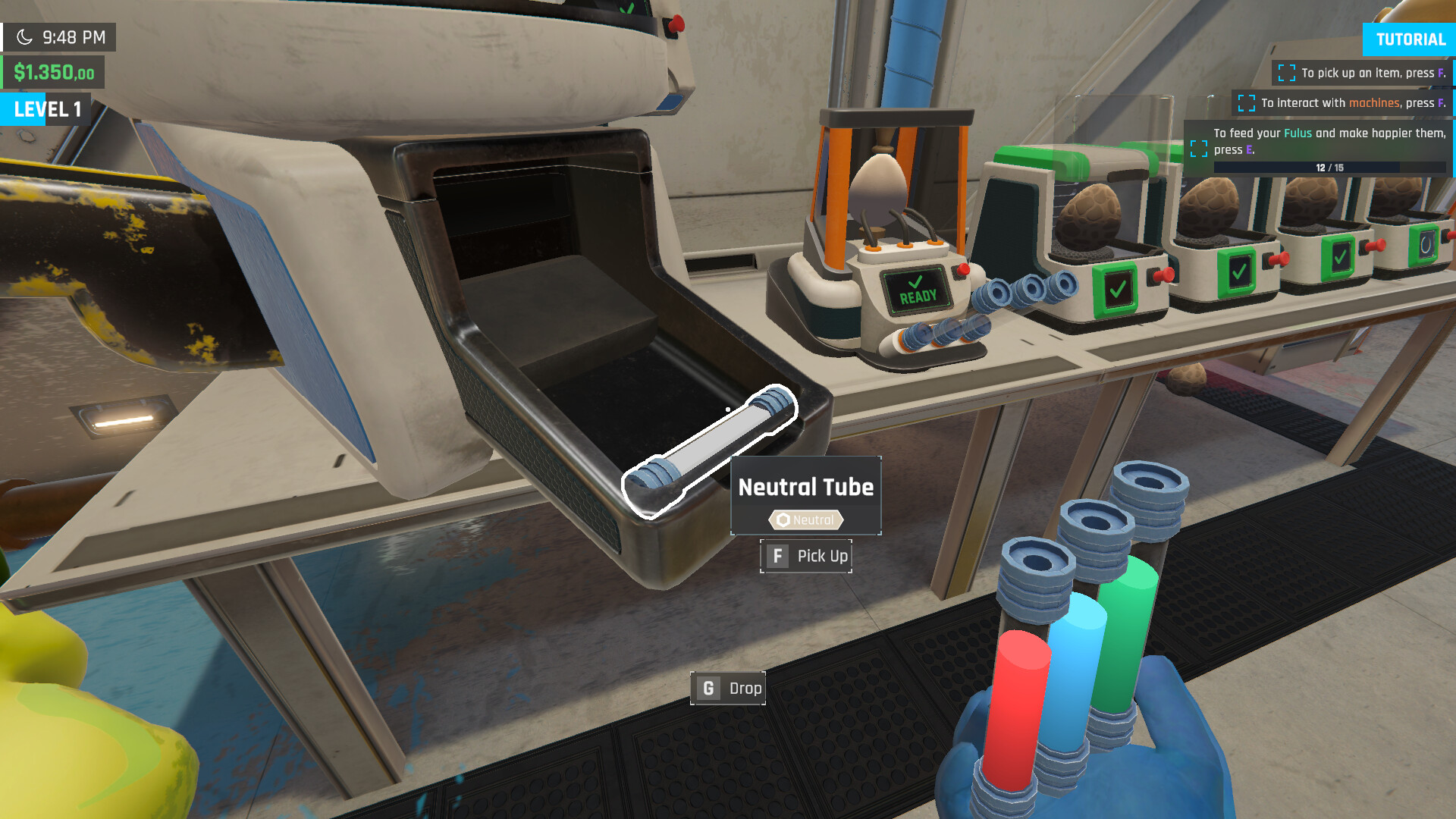 Monster Lab Simulator: Prologue Featured Screenshot #1