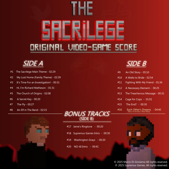 The Sacrilege (Original Video Game Score)