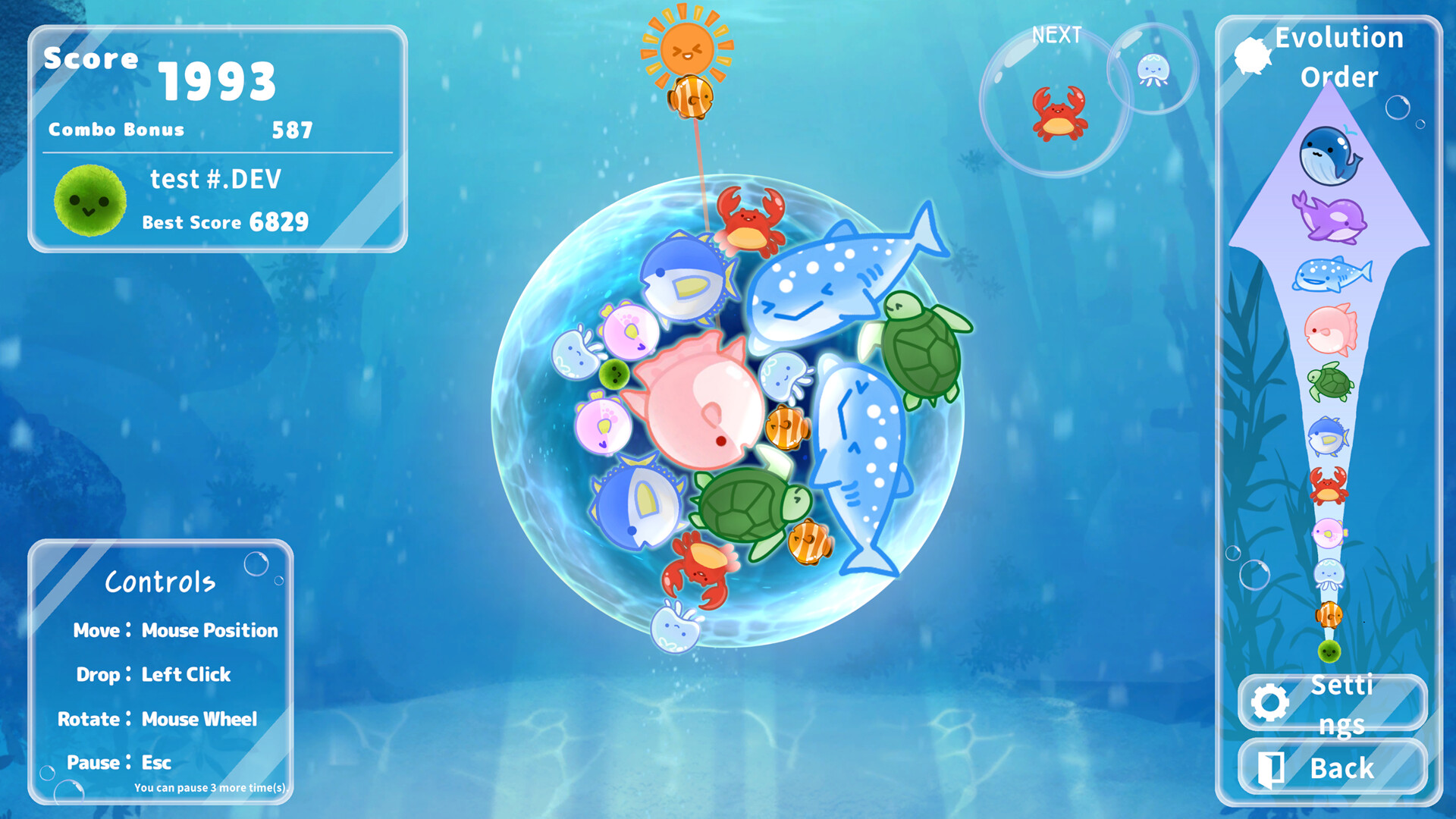 WhaleGameOnline O-CEANS screenshot #3