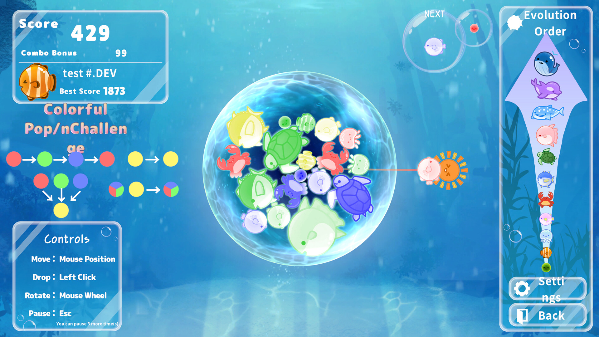WhaleGameOnline O-CEANS screenshot #5