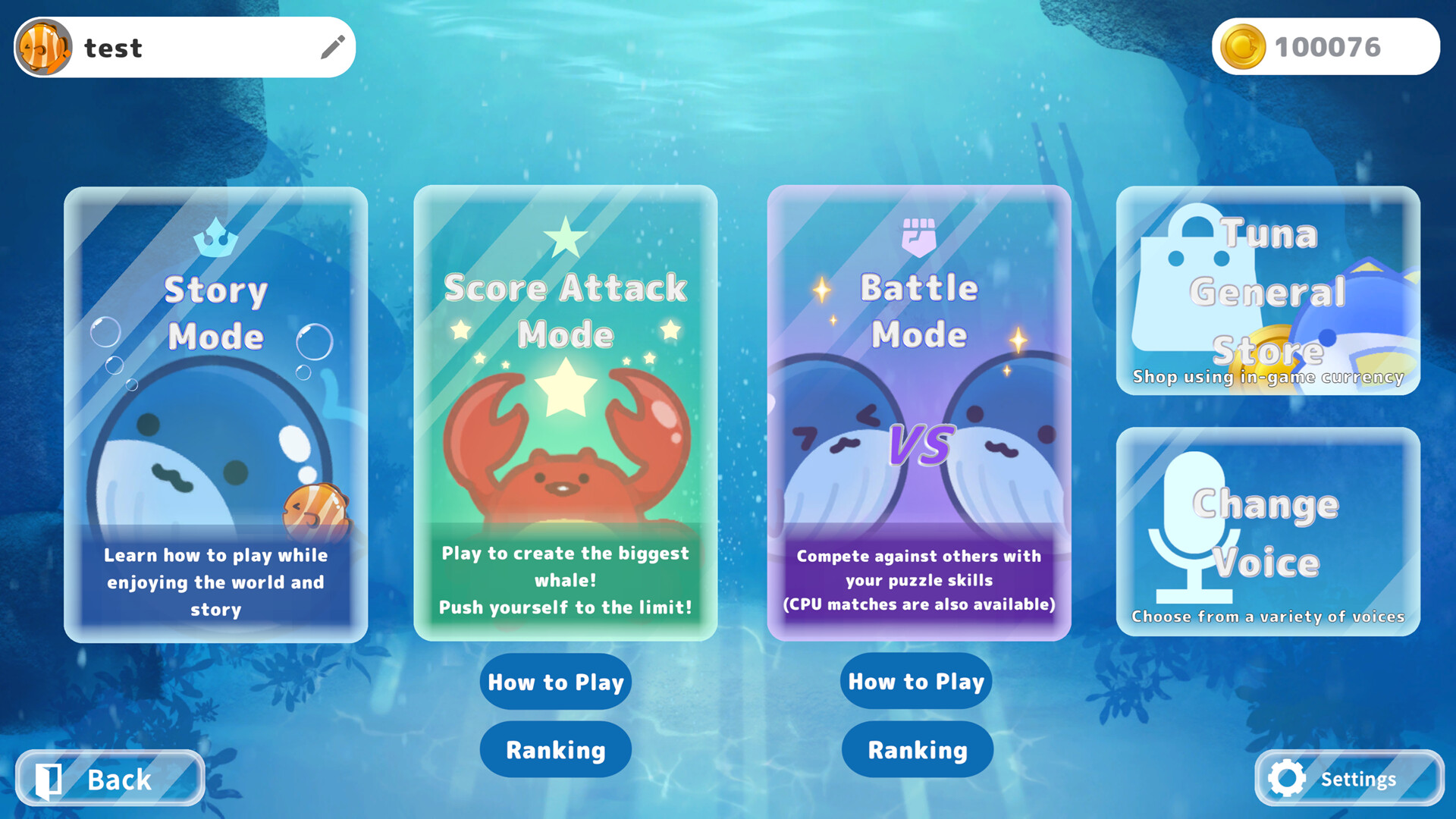 WhaleGameOnline O-CEANS screenshot #4
