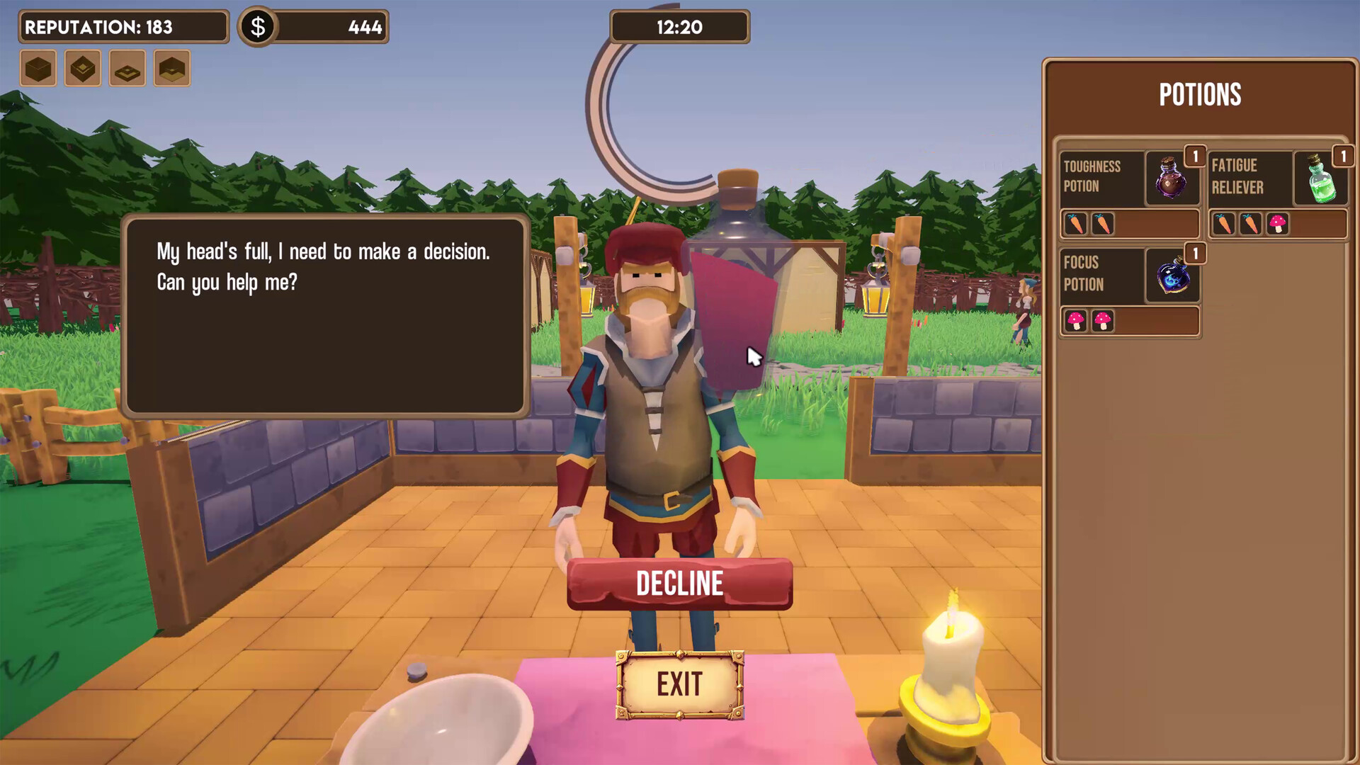 #7. Penny for Your Potion Demo (Steam) Podle: Last Minute Studios