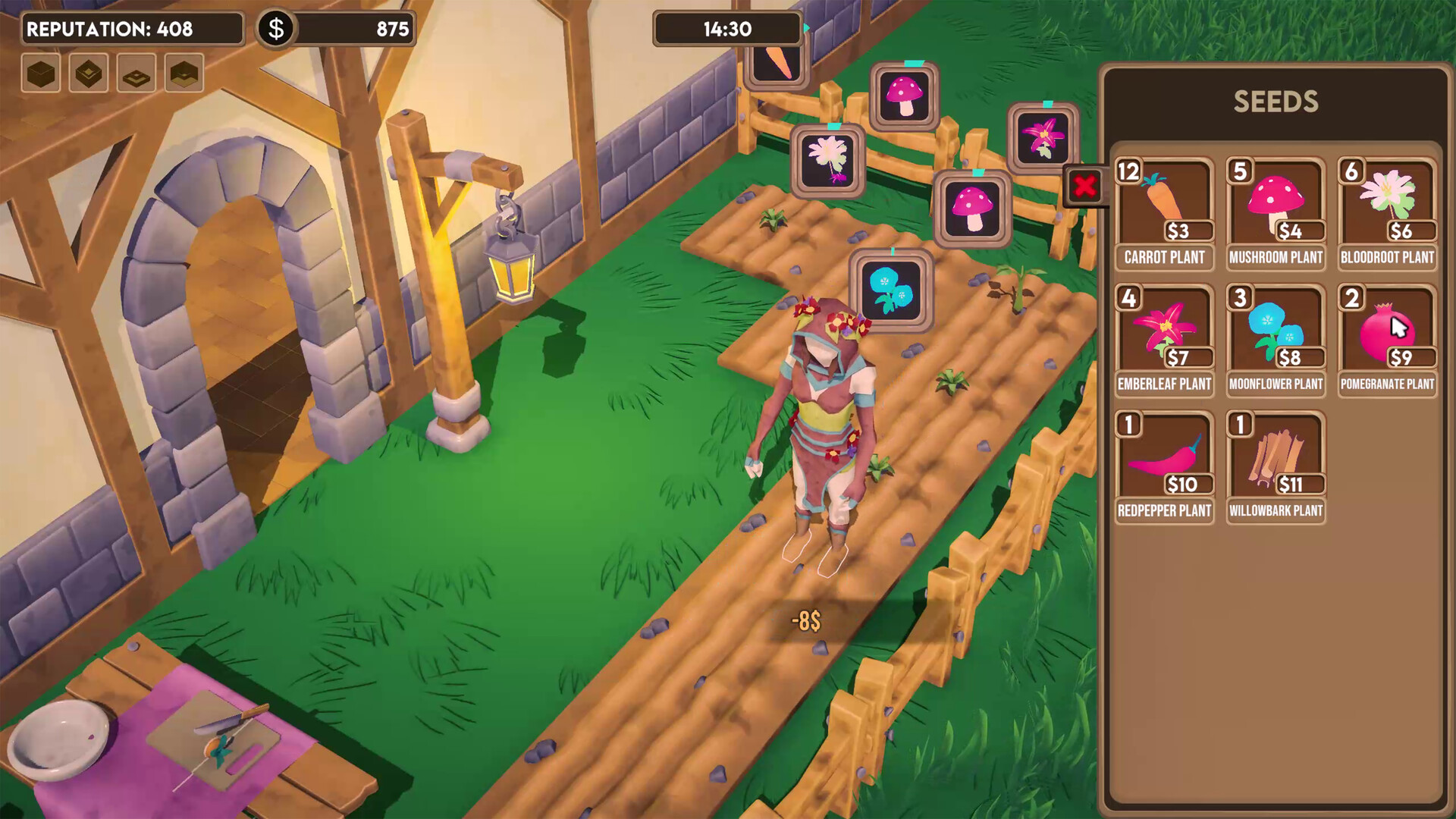 #9. Penny for Your Potion Demo (Steam) Podle: Last Minute Studios