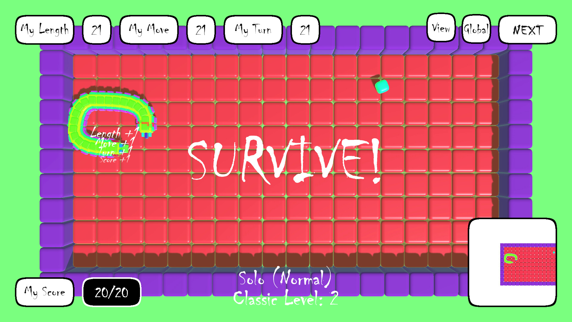 #8. AI Snake (Steam) di: AI Snake