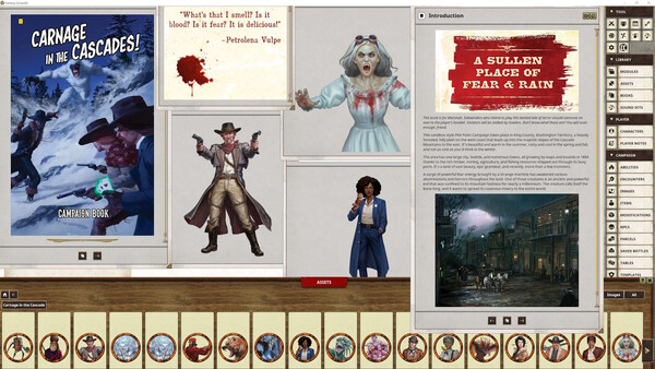 Fantasy Grounds - Deadlands: Carnage in the Cascades
