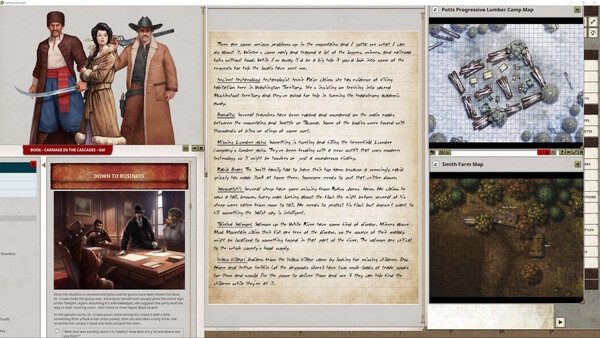 Fantasy Grounds - Deadlands: Carnage in the Cascades