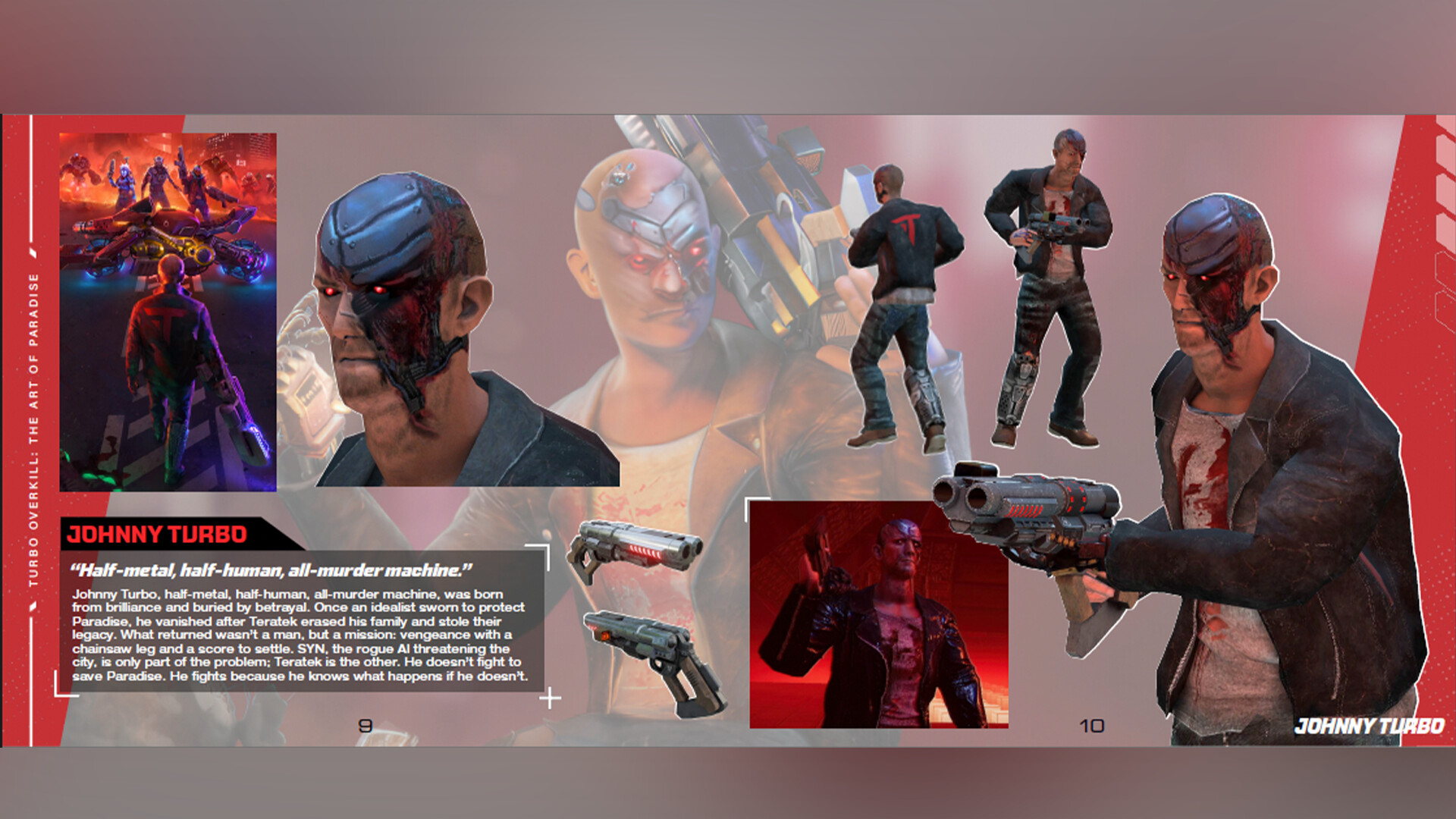 #2. Turbo Overkill - "Art of Paradise" Digital Art Book (Steam) 由: Apogee Entertainment