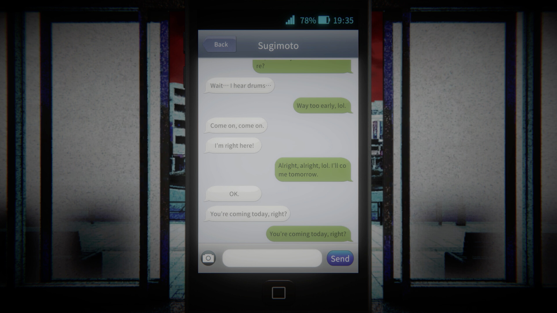 The Message: I’m Coming Over screenshot 1