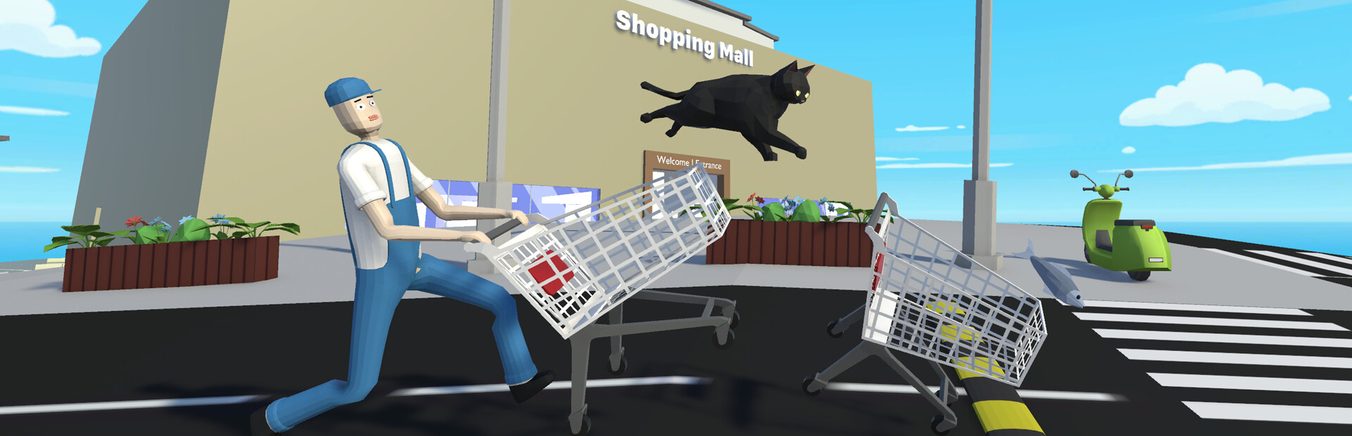 Shopping Cart Pusher