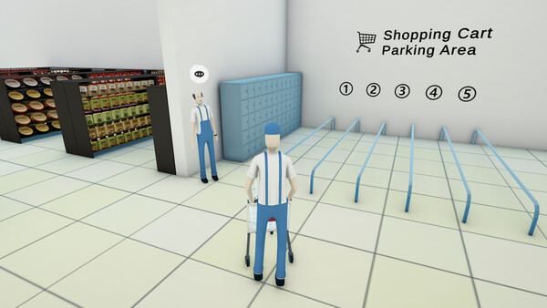 Shopping Cart Pusher