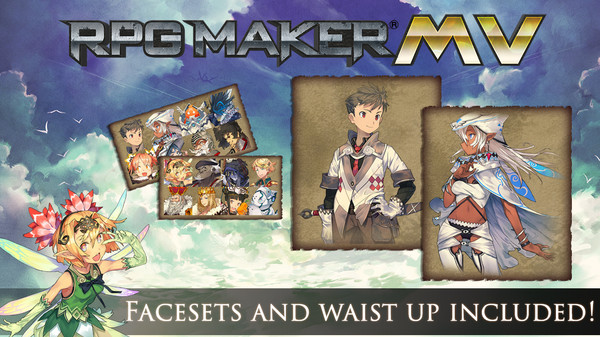 RPG Maker MV - Cover Art Characters Pack