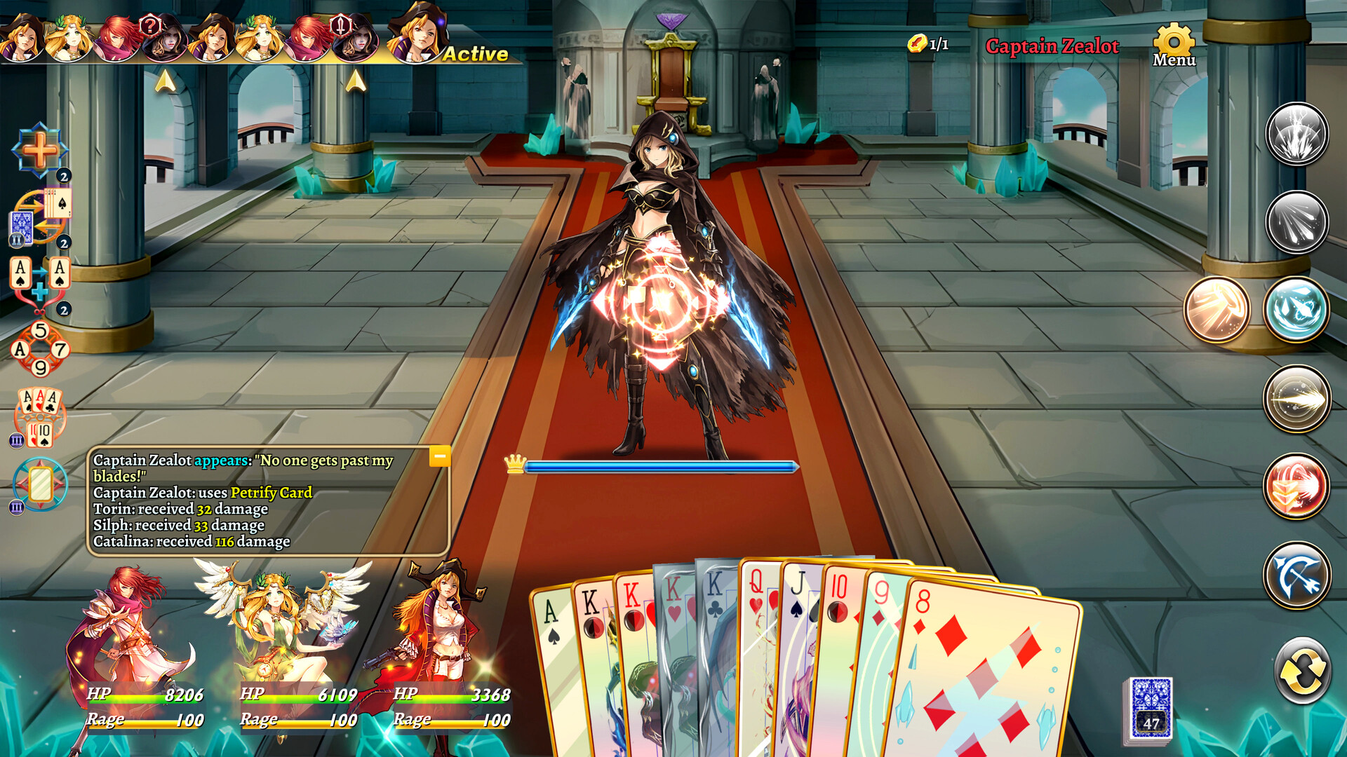 Eternal Dreams: Poker RPG screenshot #3